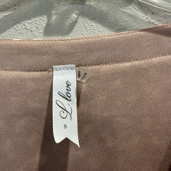 Love Brown and White Ruffled Tiered Sundress R1 - Picture 6 of 6